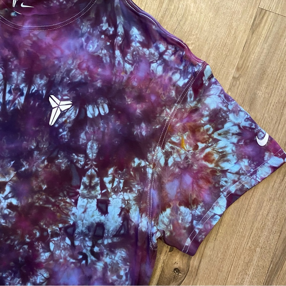 😈NEW😈 CUSTOM NIKE X MAMBA TIE DYE MEN’S TEE - Picture 3 of 8